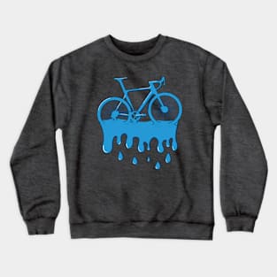 Melting Bicycle Crewneck Sweatshirt